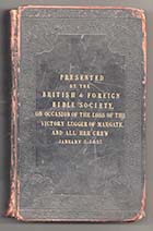  British & Foreign Bible Society Jan 5 1857 | Margate History